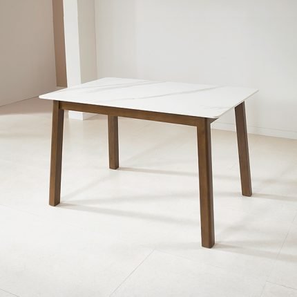 [히트가구] CZ2281 원목 세라믹 4인 식탁 1200x720 1color