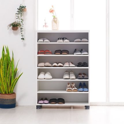 [히트가구] H61340 6단 수납 신발장 800x1170 1color