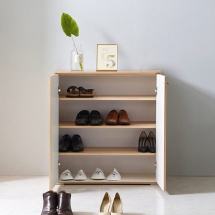 [히트가구] CZ621 4단 수납 신발장 800x840 3colors