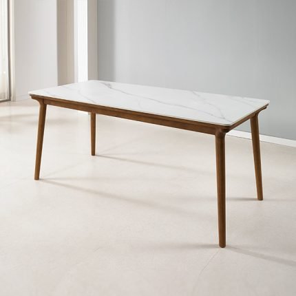 [히트가구] CZ2271 원목 세라믹 6인 식탁 1800x740 1color