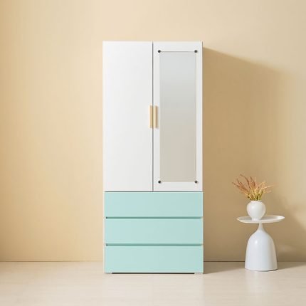 [히트가구] HZY514 3서랍 거울 옷장 800 7colors