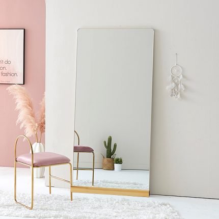 [히트가구] M8103 라운드 전신거울 800x1700 받침대포함 3colors