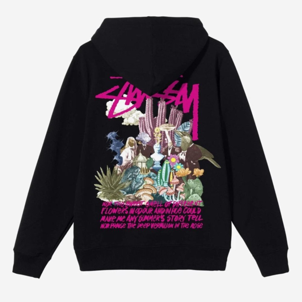 스투시 싸이키델릭 후드 애쉬 헤더 Stussy Psychedelic Hood Ash Heather 1924663