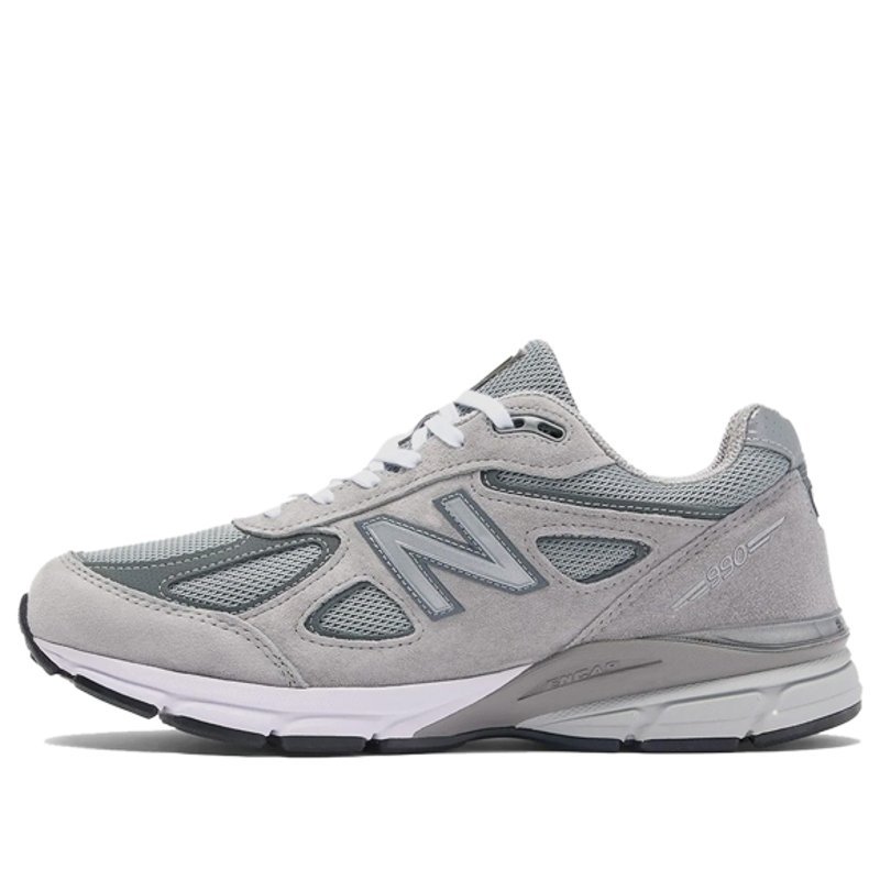 뉴발란스 남녀공용 990V4 그레이 메이드인 USA 운동화 U990GR4