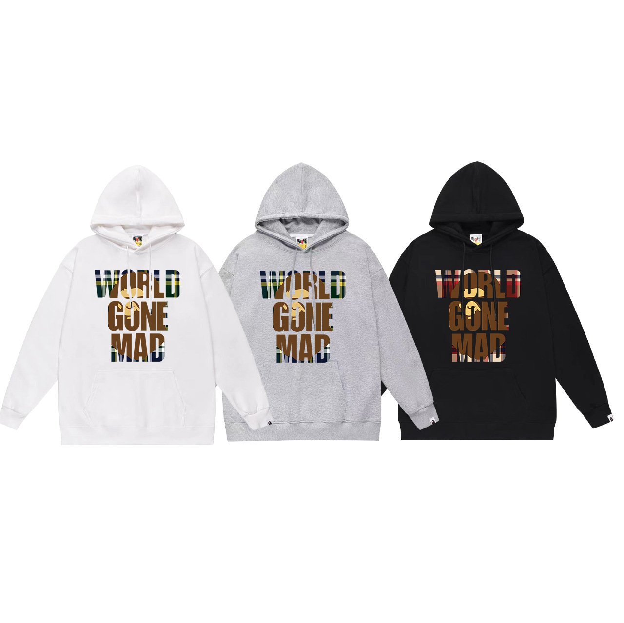 베이프 후드티 NINJA COLLEGE PULLOVER HOODIE 726