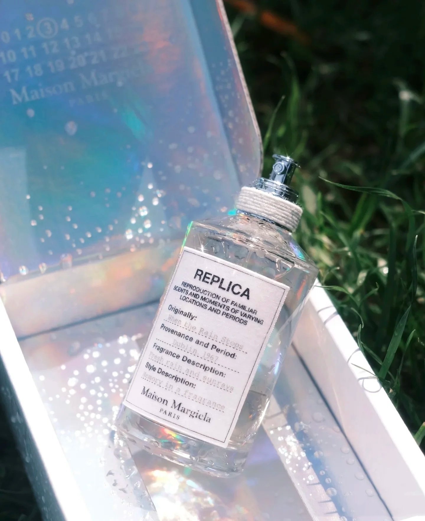 메종마르지엘라  레플리카 웬 더 레인 스탑스 EDT 100ml